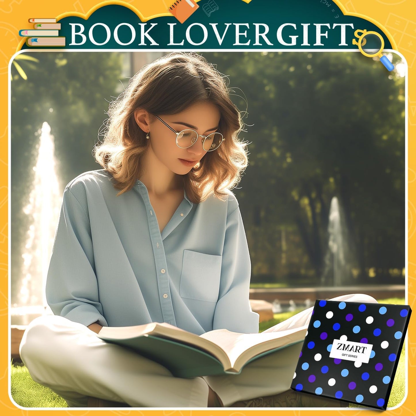 Book Lovers Gifts for Women - Reading Socks for Adults, Book Reader Gift for Bookworms