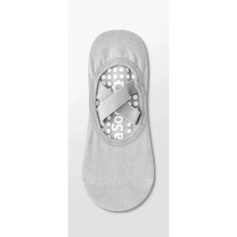 Pilates Yoga Socks Non-Slip Woman Socks Sports Fitness Silicone Breathable Summer Bandage Dance Ballet Solid Cycling Running
